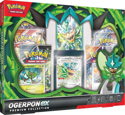 Trading Card Game TCG Ogerpon EX - Premium Collection Box – Official TCG Product