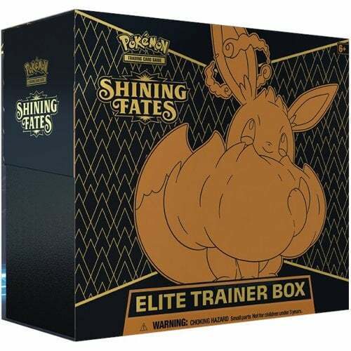 Trading Card Game TCG Shining Fates - Elite Trainer Box – Complete Trainer Kit with Accessories