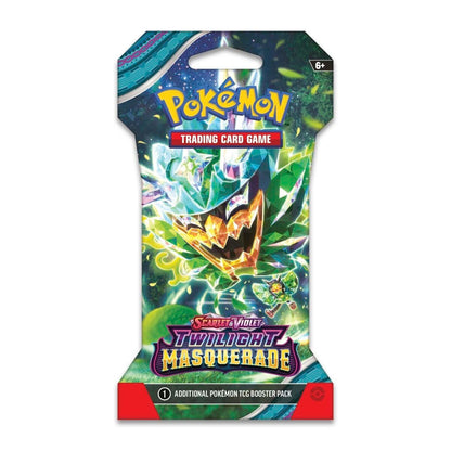 Trading Card Game TCG Twilight Masquerade Sleeved - Booster Packs SET OF 4 – Authentic Japanese Cards