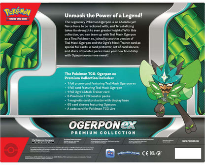 Trading Card Game TCG Ogerpon EX - Premium Collection Box – Official TCG Product