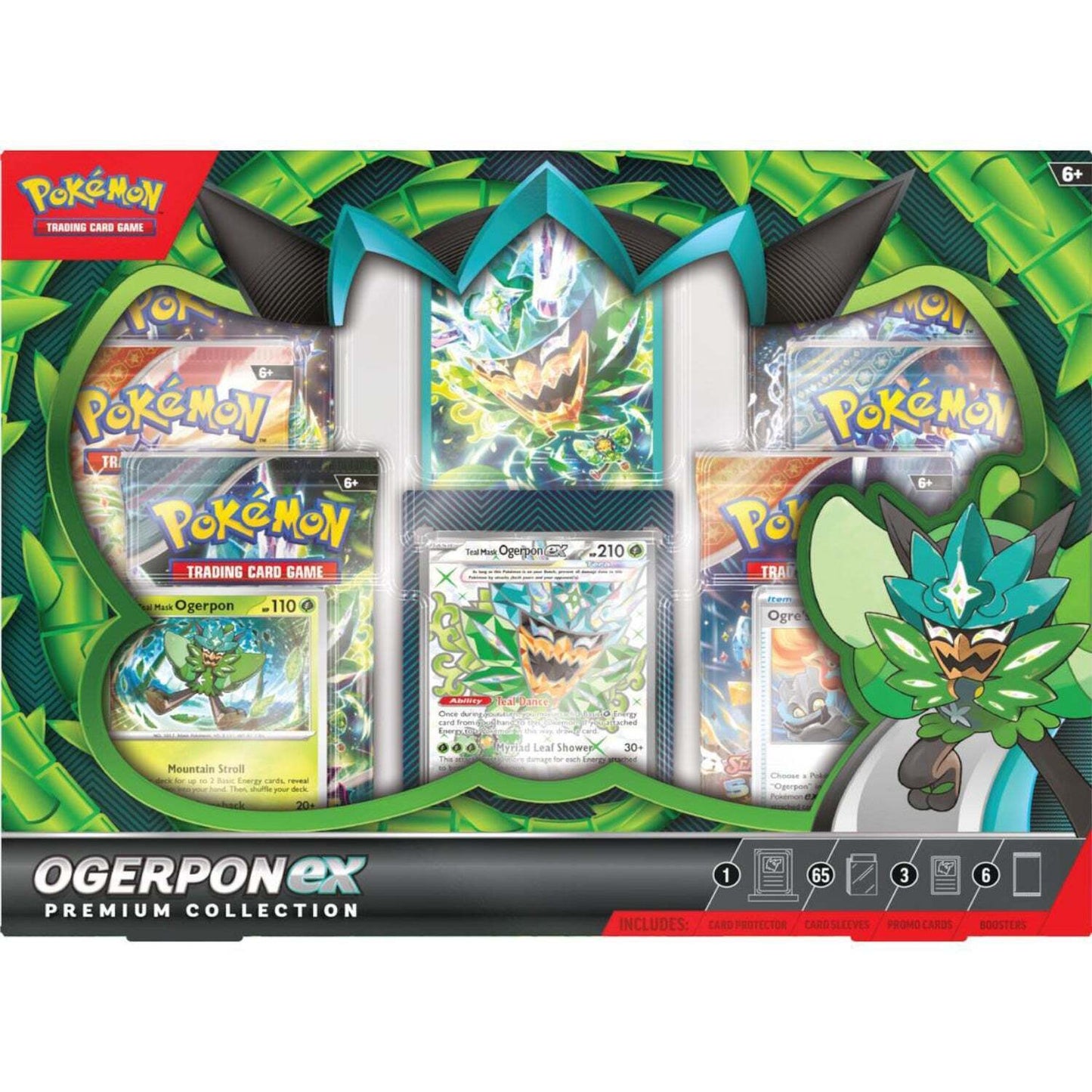 Trading Card Game TCG Ogerpon EX - Premium Collection Box – Official TCG Product