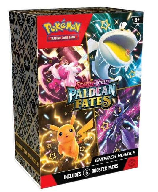 Trading Card Game TCG Scarlet and Violet - Paldean Fates Booster Bundle – Official TCG Product