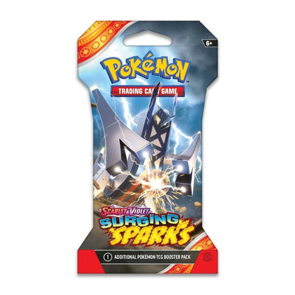 Trading Card Game TCG Surging Sparks Sleeved - Booster Packs SET OF 4 – Authentic Japanese Cards