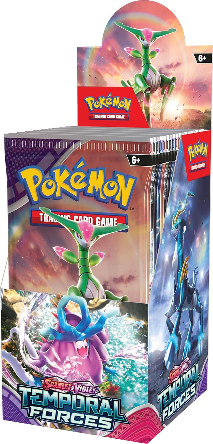 Trading Card Game Japanese TCG Temporal Forces Half - Booster Box – Rare and Exclusive Cards