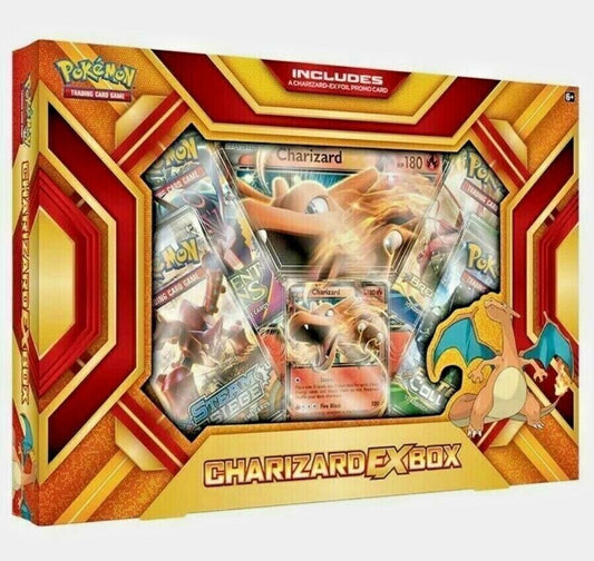 Trading Card Game TCG Charizard-EX Fire Blast Box – Official TCG Product