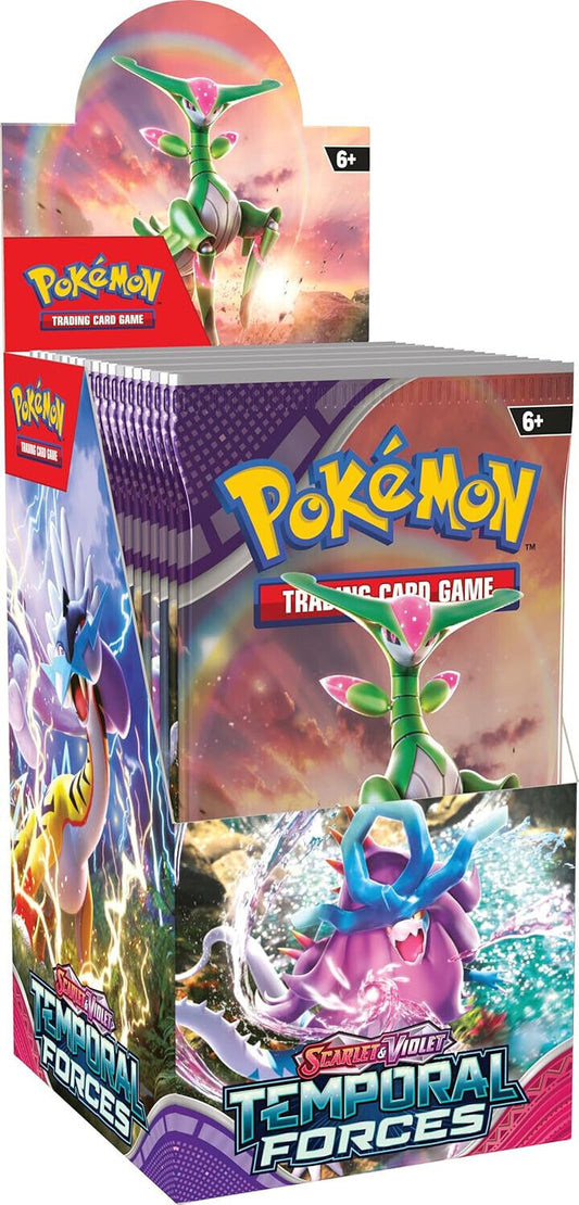 Trading Card Game Japanese TCG Temporal Forces Half - Booster Box – Rare and Exclusive Cards