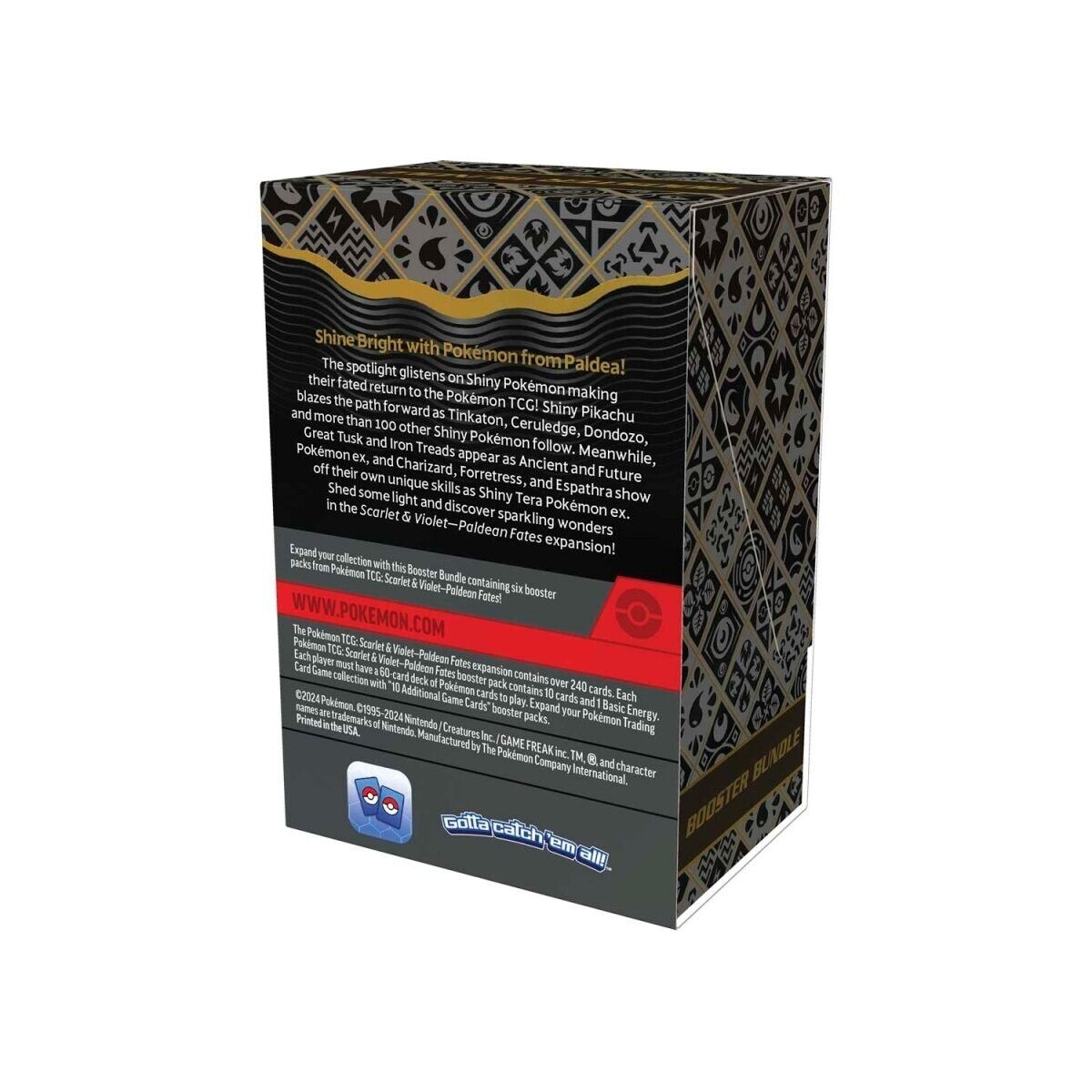 Trading Card Game TCG Scarlet and Violet - Paldean Fates Booster Bundle – Official TCG Product