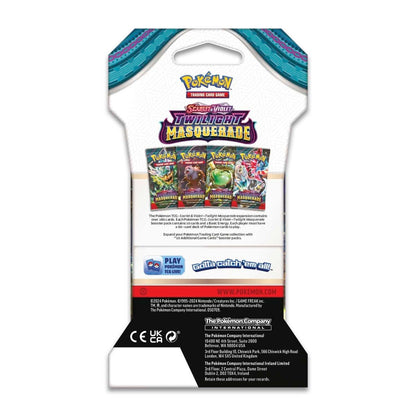 Trading Card Game TCG Twilight Masquerade Sleeved - Booster Packs SET OF 4 – Authentic Japanese Cards