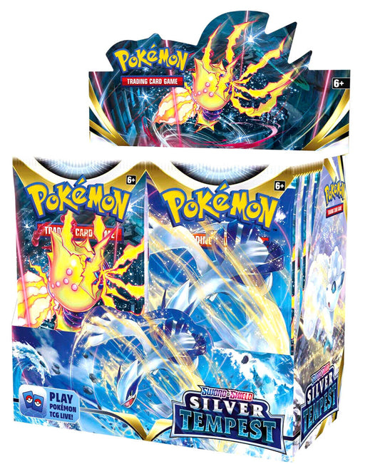 Trading Card Game Japanese TCG Sword and Shield - Silver Tempest Booster Box – Rare and Exclusive Cards