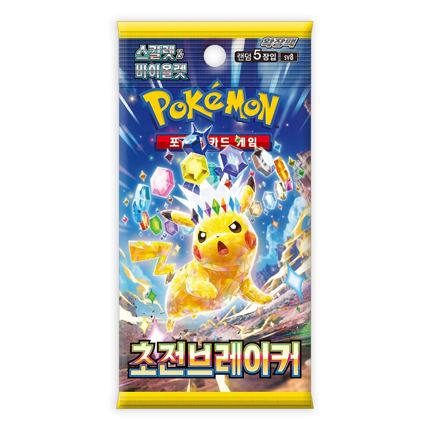 Trading Card Game Japanese TCG Korean Super Electric Breaker SV8 Booster Box – Rare and Exclusive Cards