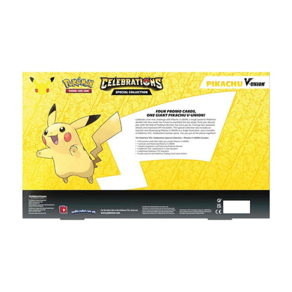 Trading Card Game TCG Pikachu V-Union Celebrations Special Collection Box 151 – Official TCG Product