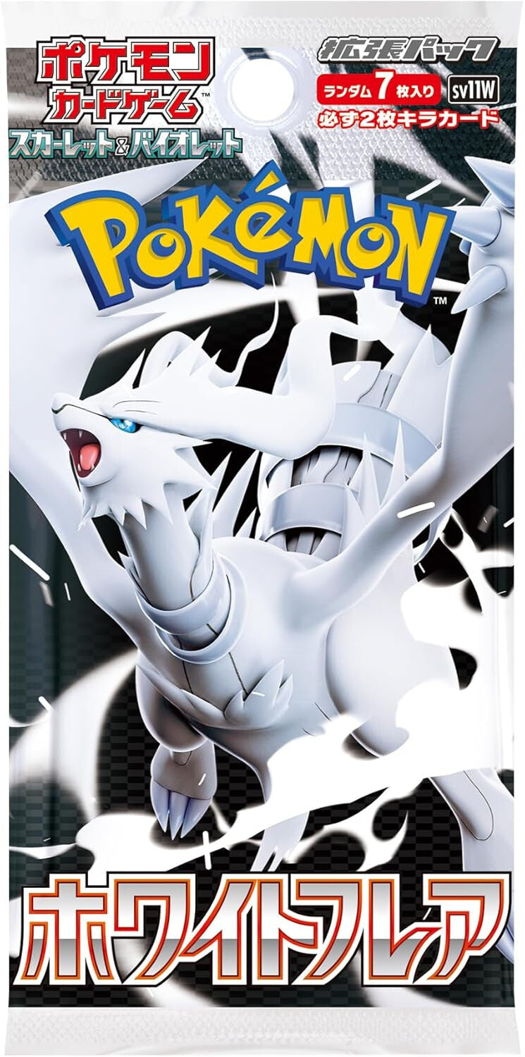 Trading Card Game Japanese TCG Scarlet and Violet - Japanese White Flare Booster Box – Rare and Exclusive Cards