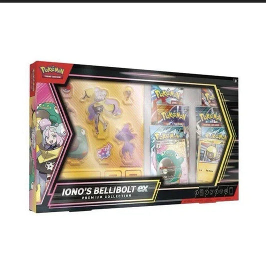 Trading Card Game Iono's Bellibolt ex Premium Collection Box – Official TCG Product