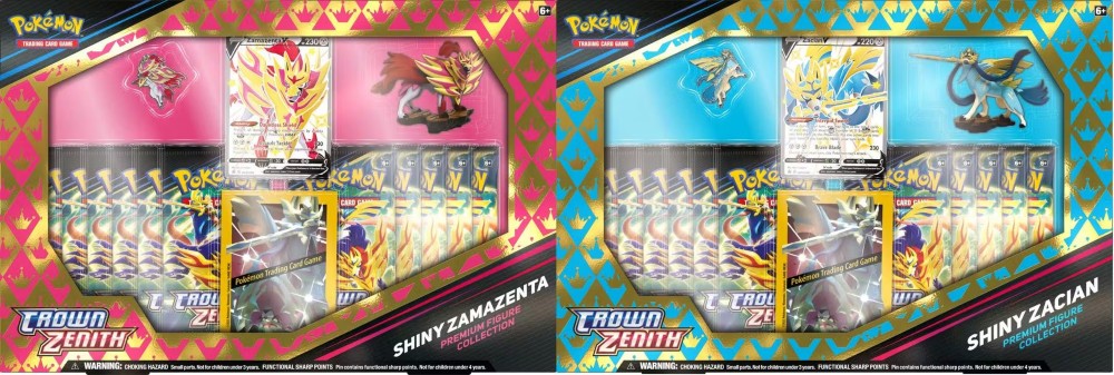 Trading Card Game Crown Zenith Premium Figure Collection Box – Official TCG Product
